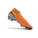 Tacos Nike Mercurial Superfly VII Elite FG - Naranja Negro Blanco