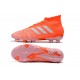 Tacón de Fútbol adidas Predator 19.1 FG - Naranja Blanco