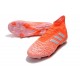 Tacón de Fútbol adidas Predator 19.1 FG - Naranja Blanco