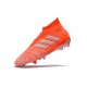 Tacón de Fútbol adidas Predator 19.1 FG - Naranja Blanco