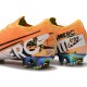Zapatillas Nike Mercurial Vapor XIII Elite FG - Naranja Blanco