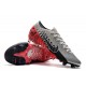 Zapatillas Nike Mercurial Vapor XIII Elite FG - Neymar Platino Negro Rojo