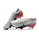 Zapatillas Nike Mercurial Vapor XIII Elite FG - Neymar Platino Negro Rojo