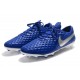 Zapatos de Fútbol Nike Tiempo Legend VIII Elite FG Azul Blanco