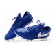 Zapatos de Fútbol Nike Tiempo Legend VIII Elite FG Azul Blanco