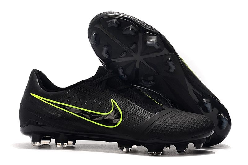 Nike Phantom Venom Elite FG Negro Amarillo Fluorescente