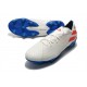 Bota de fútbol adidas Nemeziz 19.1 FG - Blanco Azul Rojo