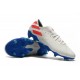 Bota de fútbol adidas Nemeziz 19.1 FG - Blanco Azul Rojo