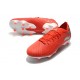 Bota de fútbol adidas Nemeziz 19.1 FG - Rojo Plata