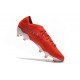 Bota de fútbol adidas Nemeziz 19.1 FG - Rojo Plata