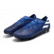 Bota de fútbol adidas Nemeziz 19.1 FG - Azul Blanco