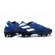 Bota de fútbol adidas Nemeziz 19.1 FG - Azul Blanco