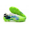 Bota de fútbol adidas Nemeziz 19.1 FG - Blanco Verde Negro
