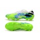 Bota de fútbol adidas Nemeziz 19.1 FG - Blanco Verde Negro