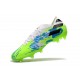 Bota de fútbol adidas Nemeziz 19.1 FG - Blanco Verde Negro