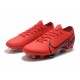 Zapatillas Nike Mercurial Vapor XIII Elite FG - Rojo Negro