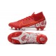 Tacos Nike Mercurial Superfly VII Elite FG - Rojo Blanco