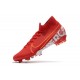 Tacos Nike Mercurial Superfly VII Elite FG - Rojo Blanco