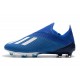 Botas de Fútbol adidas X 19 + FG Azul Blanco