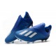 Botas de Fútbol adidas X 19 + FG Azul Blanco