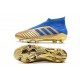 adidas Predator 19+ FG Zapatos de Fútbol - Oro Azul
