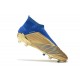 adidas Predator 19+ FG Zapatos de Fútbol - Oro Azul