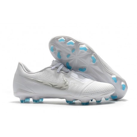 Zapatillas de Fútbol Nike Phantom Venom Elite FG Blanco Metal
