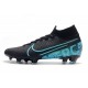 Tacos Nike Mercurial Superfly VII Elite FG - Negro Azul