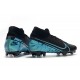 Tacos Nike Mercurial Superfly VII Elite FG - Negro Azul