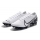 Nike Mercurial Vapor 13 Elite FG Botas de Fútbol Blanco Negro