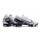 Nike Mercurial Vapor 13 Elite FG Botas de Fútbol Blanco Negro