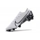Nike Mercurial Vapor 13 Elite FG Botas de Fútbol Blanco Negro