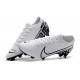 Nike Mercurial Vapor 13 Elite FG Botas de Fútbol Blanco Negro