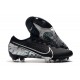 Nike Mercurial Vapor 13 Elite FG Botas de Fútbol Negro Blanco