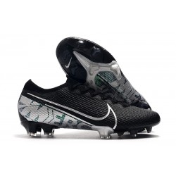 Nike Mercurial Vapor 13 Elite FG Botas de Fútbol Negro Blanco