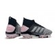 adidas Predator 19+ FG Zapatos de Fútbol - Negro Gris Rosa
