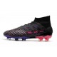 adidas Predator 19+ FG Zapatos de Fútbol - Negro Rosa Azul