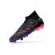 adidas Predator 19+ FG Zapatos de Fútbol - Negro Rosa Azul