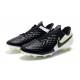 Zapatos de Fútbol Nike Tiempo Legend VIII Elite FG Negro Blanco Voltio