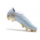 Bota de fútbol adidas Nemeziz 19.1 FG - Dorado metalizado Blanco