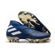 Zapatillas de Fútbol Adidas Nemeziz 19+ FG - Azul Blanco Negro