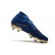 Zapatillas de Fútbol Adidas Nemeziz 19+ FG - Azul Blanco Negro