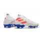 Zapatillas de Fútbol Adidas Nemeziz 19+ FG - Blanco Naranja