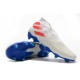 Zapatillas de Fútbol Adidas Nemeziz 19+ FG - Blanco Naranja