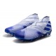 Zapatillas de Fútbol Adidas Nemeziz 19+ FG - Azul Blanco
