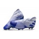 Zapatillas de Fútbol Adidas Nemeziz 19+ FG - Azul Blanco