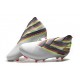 Zapatillas de Fútbol Adidas Nemeziz 19+ FG - Blanco Negro Plata