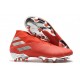 Zapatillas de Fútbol Adidas Nemeziz 19+ FG - Rojo Plata