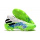 Zapatillas de Fútbol Adidas Nemeziz 19+ FG - Blanco Verde Negro