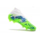 Zapatillas de Fútbol Adidas Nemeziz 19+ FG - Blanco Verde Negro